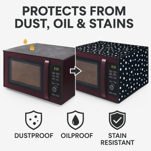 microwave oven cover with pockets